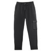 Collections Etc Men's Fleece Cargo Pants - 2 of 4