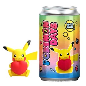 Pokemon Pikachu Cute Miniature Figure, Mystery Can Collectible, For Ages 4 And Up - 1 of 1