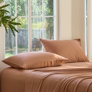 DOZ Bamboo Viscose Pillowcase Set, Organically Grown Bamboo, Buttery Soft, Cooling, High GSM - 1 of 4