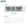 Unique Bargains Acrylic Safety Durable Indoor Outdoor Dog in Yard Signs 3x9 Inch - 3 of 4