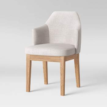 Kinston Curved Back Upholstered Dining Chair - Threshold™