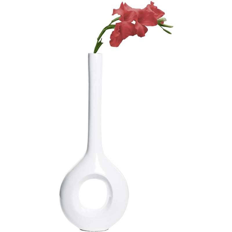 Uniquewise Tall Narrow Vase, Modern Floor Vase, Decorative Gift, Vase for Home Interior Design, 28-Inch-Tall Vase, 1 of 6