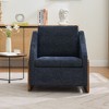 NicBex Chenille Upholstered Accent Chair with Cushioned Seat,Modern Arm Chairs with Backrest,Leisure Chair for Bedroom,Reading Room - 2 of 4