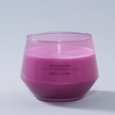 Photo 1 of 10 oz. 1-Wick Studio Collection Glass Candle Wild Orchid - Yankee Candle