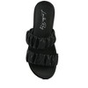 Faux Leather Ruched Strap Platform Sandals Women - 4 of 4