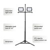 4-Pack 54in Tripod with Universal Latch for Work Lights,Ideal for Professionals Who Need a Reliable, Adjustable Lighting Setup - 2 of 4