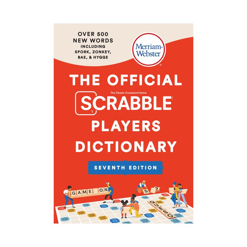 The Official Scrabble(r) Players Dictionary - 7th Edition by  Merriam-Webster (Hardcover), 1 of 2