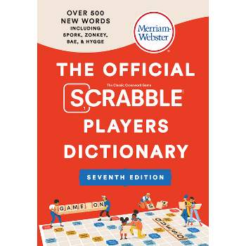 The Official Scrabble(r) Players Dictionary - 7th Edition by  Merriam-Webster (Hardcover)