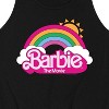 Men's - Barbie - Barbie Logo Rainbow Graphic Tank Top - 2 of 3