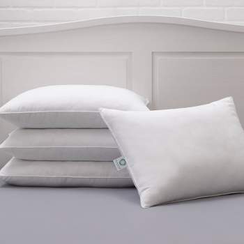 4pk Hypoallergenic Allergen Barrier Bed Pillow - Allied Home