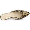 Allegra K Women's Casual Office Pointed Toe Slip-On Stiletto Slide Mules Heels - 4 of 4