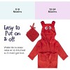 Rising Star Baby Boys and Girls Bath Robe Spa Set with Baby Washcloth, Ages 0-24 months - 3 of 4