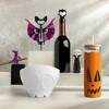 Ototo 17 fl oz Jack-o-Cup Glass Tumbler with Lid and Straw, Silicone, Glass, and Bamboo Orange - 4 of 4
