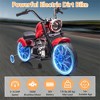Jojoka 36V Electric Dirt Bike for Kids & Teens, 350W Motorcycle Ride On w/Suspension, Training Wheels, Music - 3 of 4