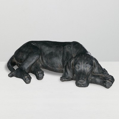Sullivans Labrador Dog Tabletop Figurine 6"H Black
