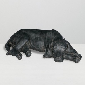 Sullivans Labrador Dog Tabletop Figurine 6"H Black - 1 of 4