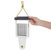 Bird Choice Modern Farmhouse Suet Bird Feeder 12" Black & White - 4 of 4