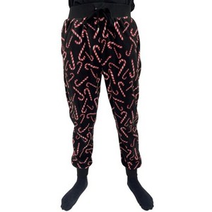 #followMe Men's Microfleece Buffalo Plaid Pajama Pants with Pockets: Comfortable Joggers - 1 of 3