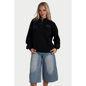 NBA Golden State Warriors Quarter Zip Sweatshirt - XS : Target