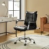 Patrizia Tufted Ergonomic office task chair High Back Executive Swivel Chair for Living Room and Office Room| ARTFUL LIVING DESIGN - 2 of 4