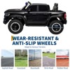 COZONY 12V Licensed RAM Kids Ride-On Police Car w/ Remote, Electric Pickup Truck for Age 3-6, 3 Speeds Adjustable - 3 of 4