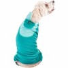 Pet Life (R) Active 'Warm-Pup' Heathered Performance 4-Way Stretch Two-Toned Full Body Warm Up - image 3 of 4