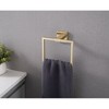 LunaLulinlk 5 - Piece Bathroom Hardware Accessories Set Brushed Gold + Stainless Steel - 4 of 4