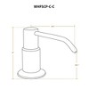 ALFI Utility Solid Brass Soap/Lotion Dispenser - 2 of 2