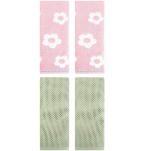 REGALWOVEN 4 Pcs Bathroom Hotel and Spa Waffle Cotton Hand Towels - 1 of 4