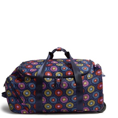Vera Bradley Women's Outlet Lighten Up Wheeled Carry-On Suitcase