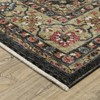 Oriental Weavers Hastings HA07D Charcoal / Pink Indoor Area Rug - 2'3" x 7'6" - 2 of 4