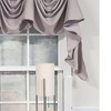 RLF Home Luxurious Modern Design Classic Soft Rayon Victory Swag 3-Scoop Window Valance 50" x 25" - 3 of 4