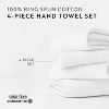 Set Of 4 Bath Towels, 100% Super Plush Premium Cotton, Washcloths and Hand Towels - Becky Cameron - 2 of 4