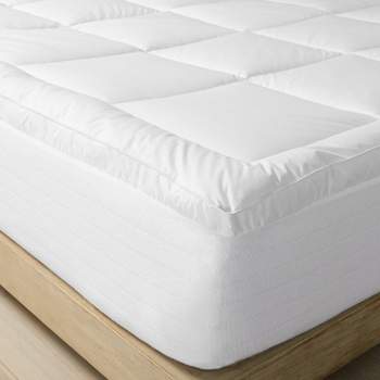 Westin Mattress Pad - Plush Quilted Mattress Topper with Deep Fitted Sides  - King (78 x 80 x 18)