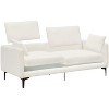 78 Inch 3 Seater Sofa, Comfy Modern Couch with 2 Pillows, Cozy Lounge Couch - 4 of 4