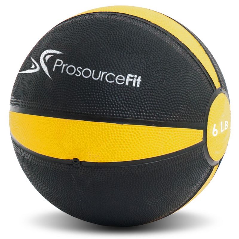 ProsourceFit Rubber Medicine Ball, Each, 1 of 6