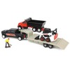 ERTL 1/64 Bobcat 5 Piece Construction Set with Dump Truck, Gooseneck Trailer, Man & Skid Loader 16502 - 4 of 4