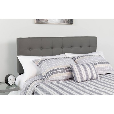 target grey headboard