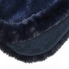 NFL Denver Broncos Fur Trim Poncho - 3 of 4