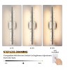 KAISITE 24inches Dimmable LED Bath Bar Black Bathroom Vanity Light - 4 of 4