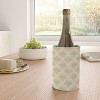 Iveta Abolina Fan Florals Yellow Wine Chiller - 2 of 2