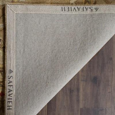 Antiquity 2' x 3' Taupe Beige Handmade Wool Area Rug