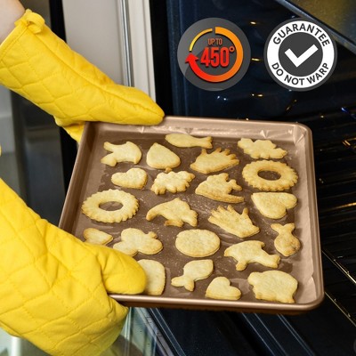 NutriChef 2-Piece Nonstick Extra Large Carbon Steel Cookie Sheets