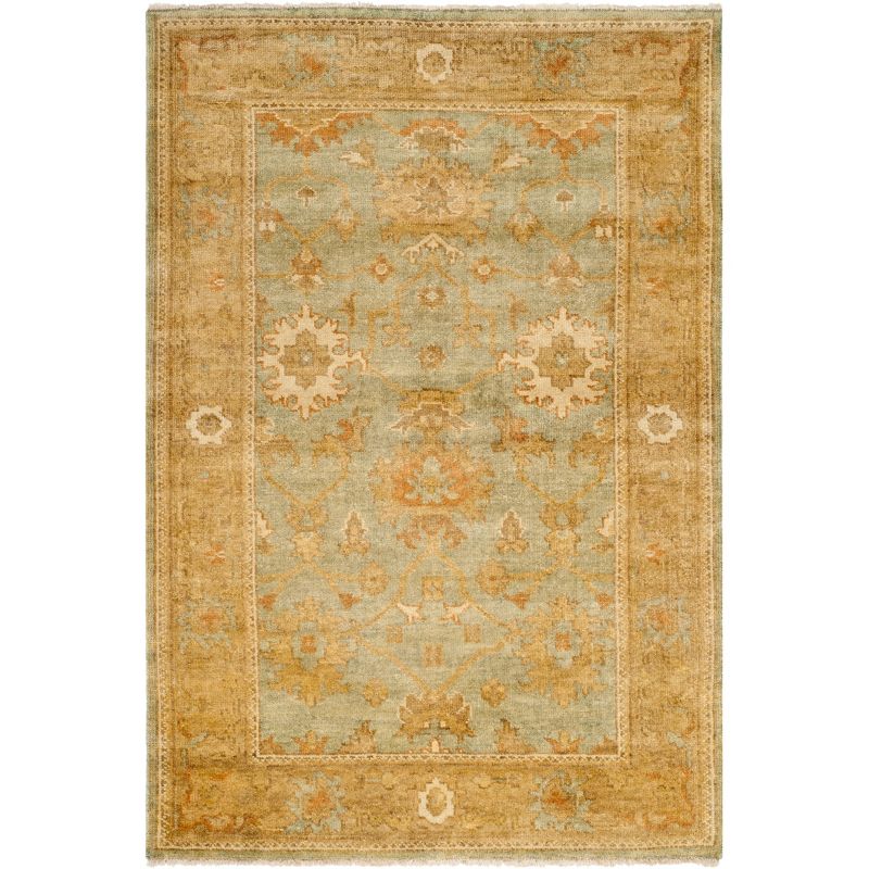 Oushak OSH115 Hand Knotted Area Rug  - Safavieh, 1 of 5