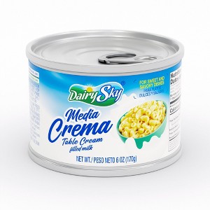 Dairysky Media Crema - Table Cream 6 oz (170g) | Smooth & Creamy | Perfect for Sweet & Savory Dishes - 1 of 4