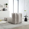 KTMBDW Comfy Gaint Bean Bag Chair with Ottoman, Fluffy Huge Bean Bag Armchair for Adults and Teens - 4 of 4
