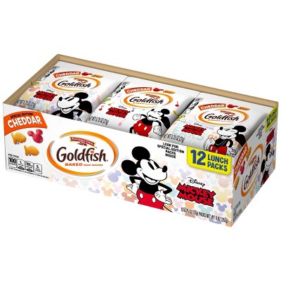 Pepperidge Farm Goldfish Mickey Mouse Cheddar - 9oz/12ct