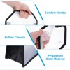 Unique Bargains Waterproof Large Capacity Scrapbook Paper Storage Organizers 3 Pcs - 3 of 4