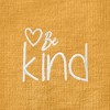 Dalix Be Kind Embroidered Cotton Relaxed Fit Short Sleeve Crewneck Tee Shirt Women - 4 of 4