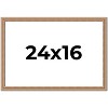 PosterPalooza | Deco Brown Picture Frame - UV Acrylic, Backing Board, Hanging Hardware Included - 2 of 4